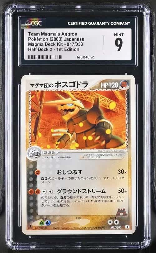 Team Magma's Aggron