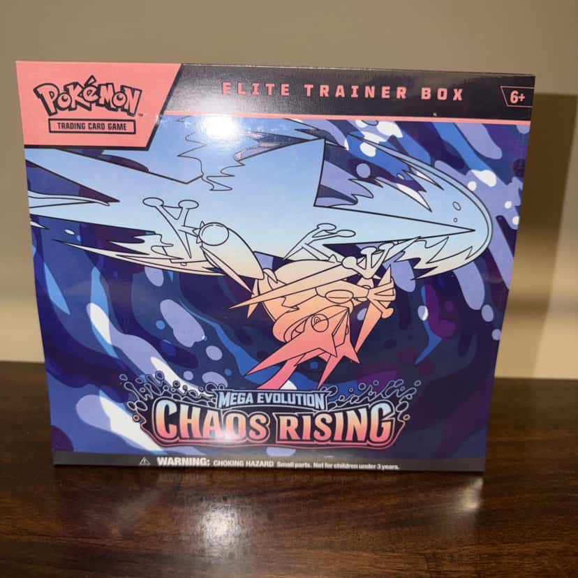 Mega Evolution Chaos Rising Elite Trainer Box