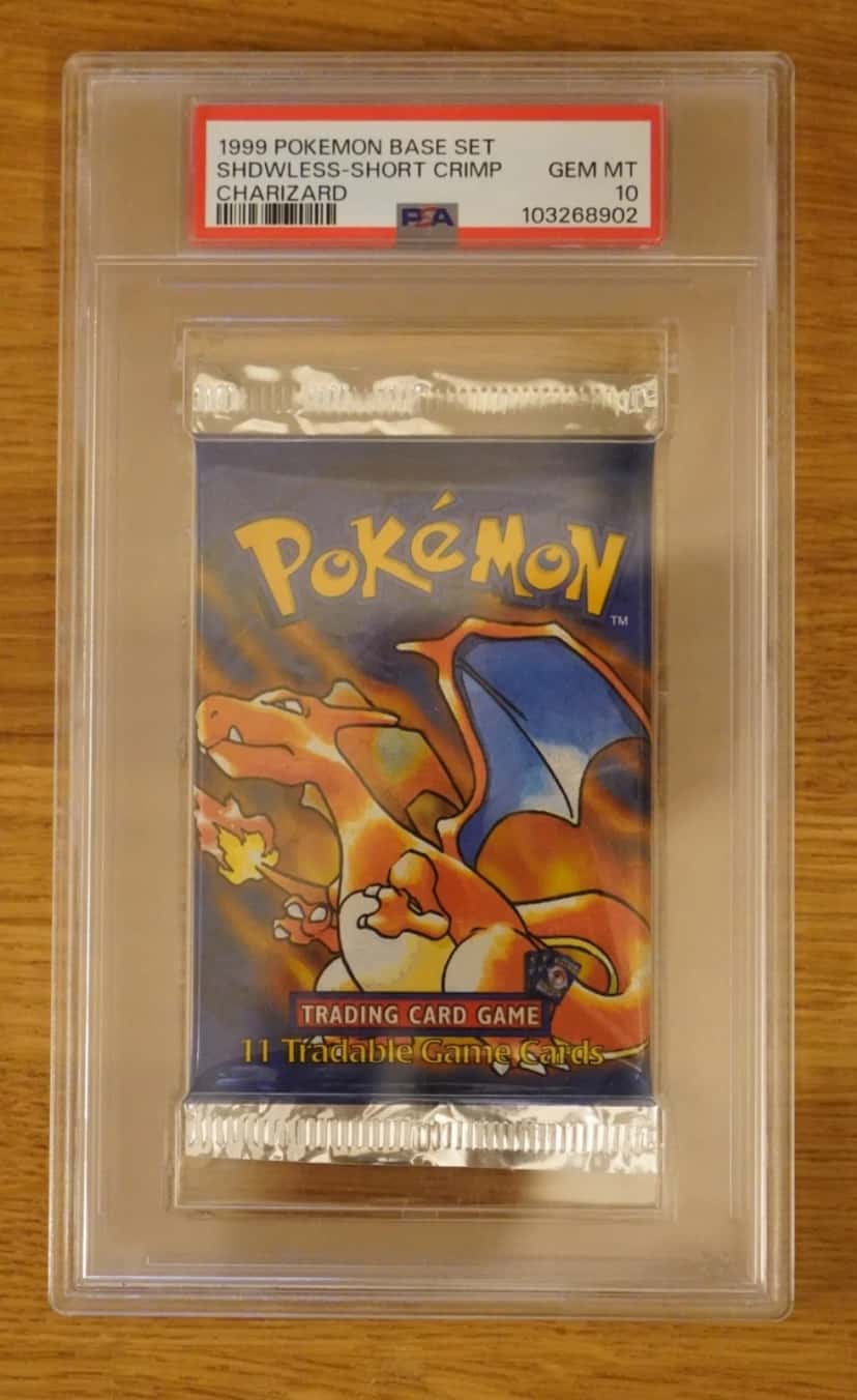 base set booster_pack [Charizard Art]