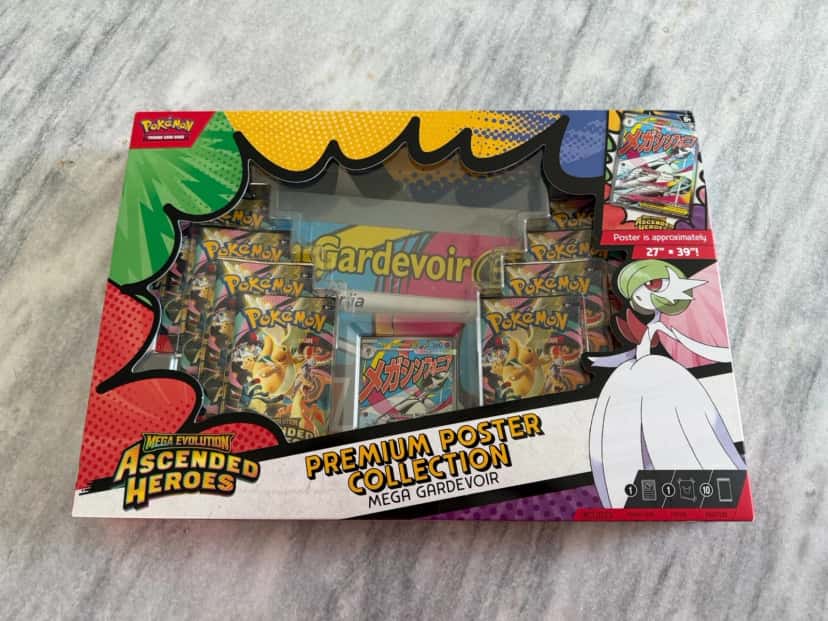 Ascended Heroes Mega Gardevoir Premium Poster Collection