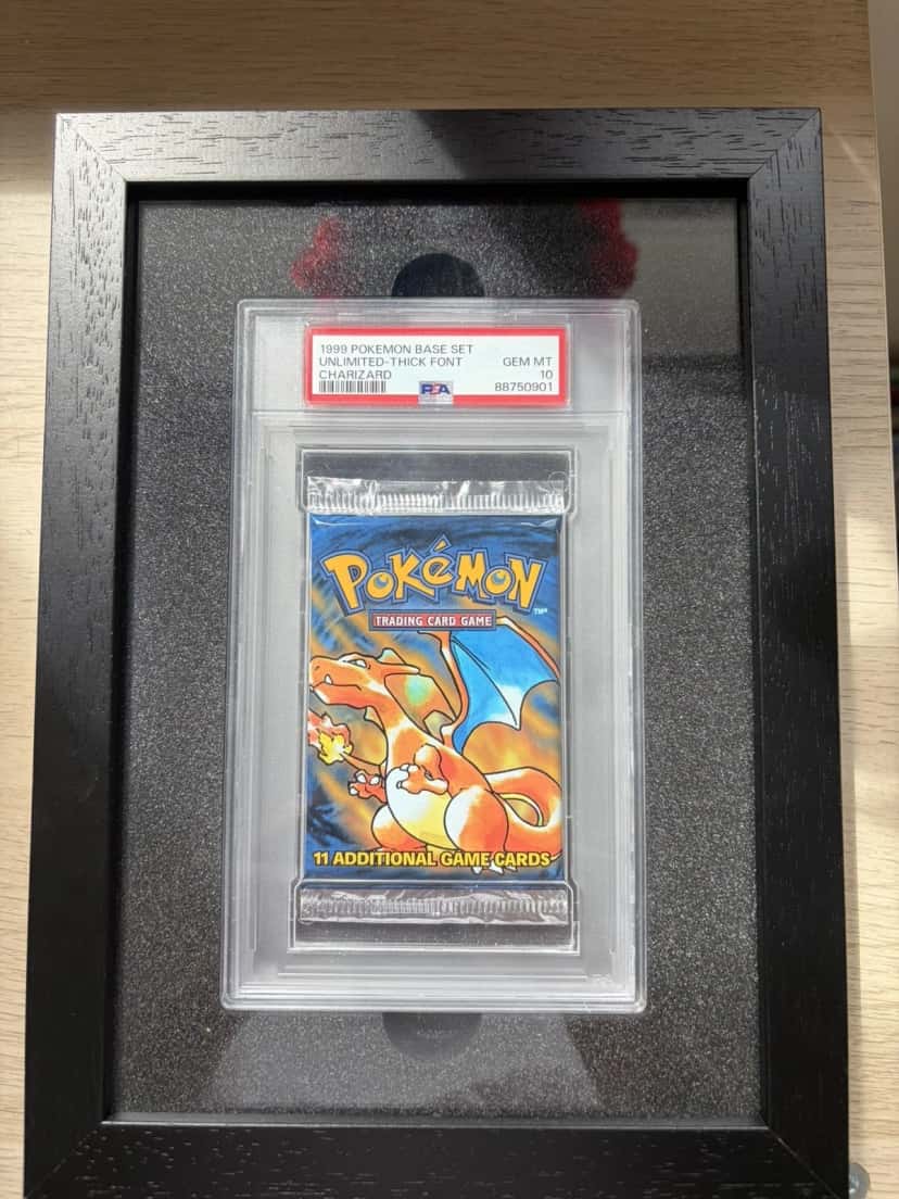 base set booster_pack [Charizard Art]