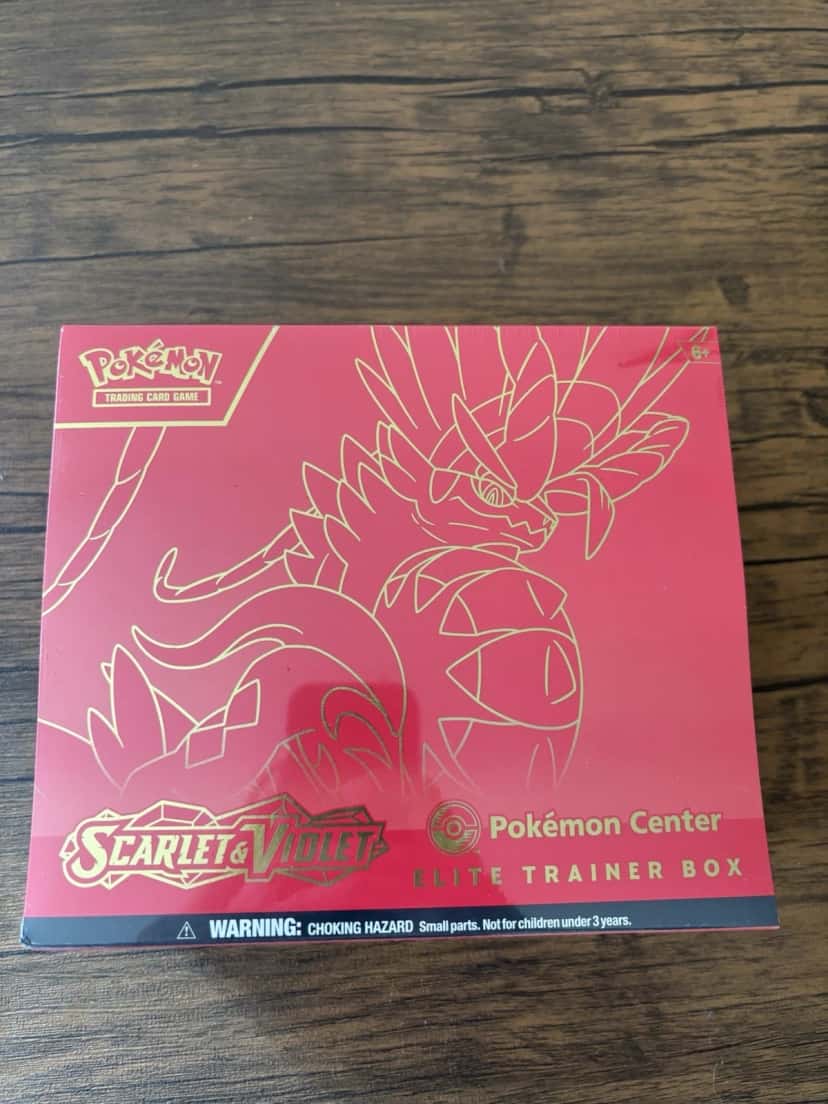 Mega Evolution Pokemon Center Elite Trainer Box [pokemon_center] [Koraidon Art]