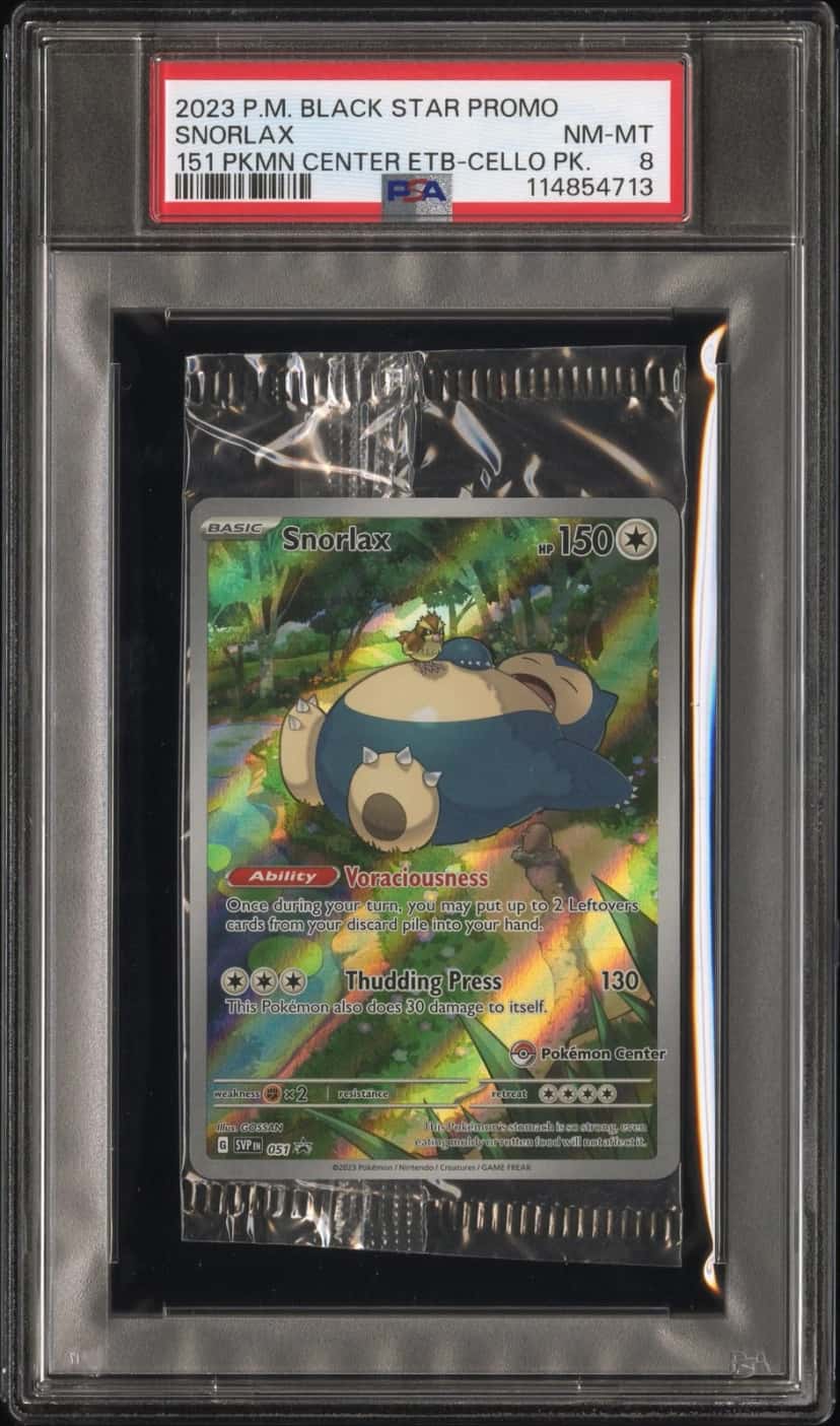 Snorlax Pokemon Center Promo [pokemon_center]