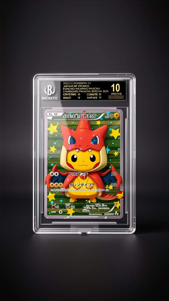 Poncho-Wearing Pikachu Charizard