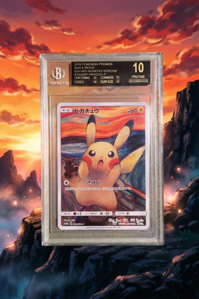 Edvard Munch'S Scream Pikachu