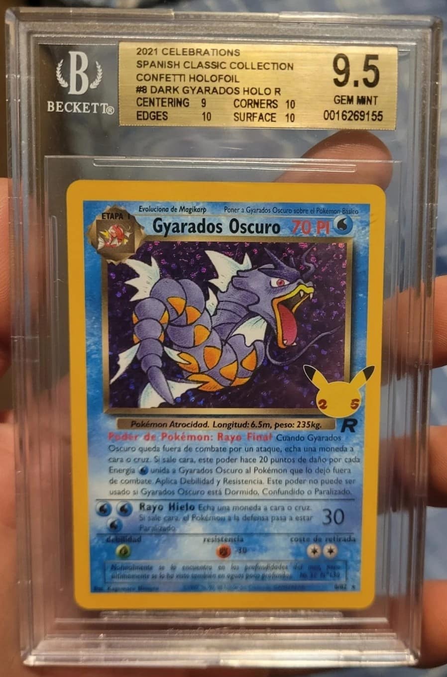 Dark Gyarados Holo R