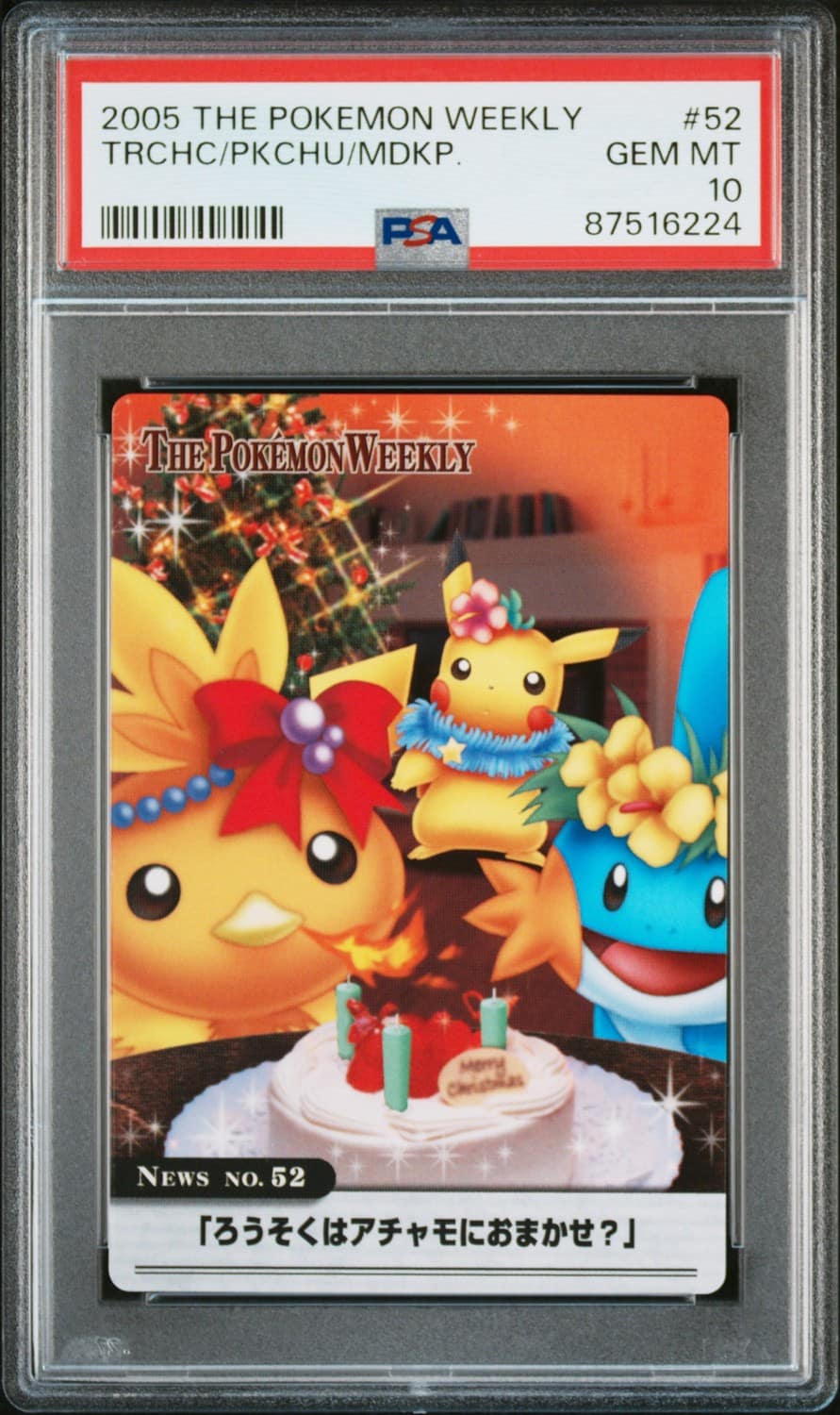 Pikachu, Torchic, & Mudkip