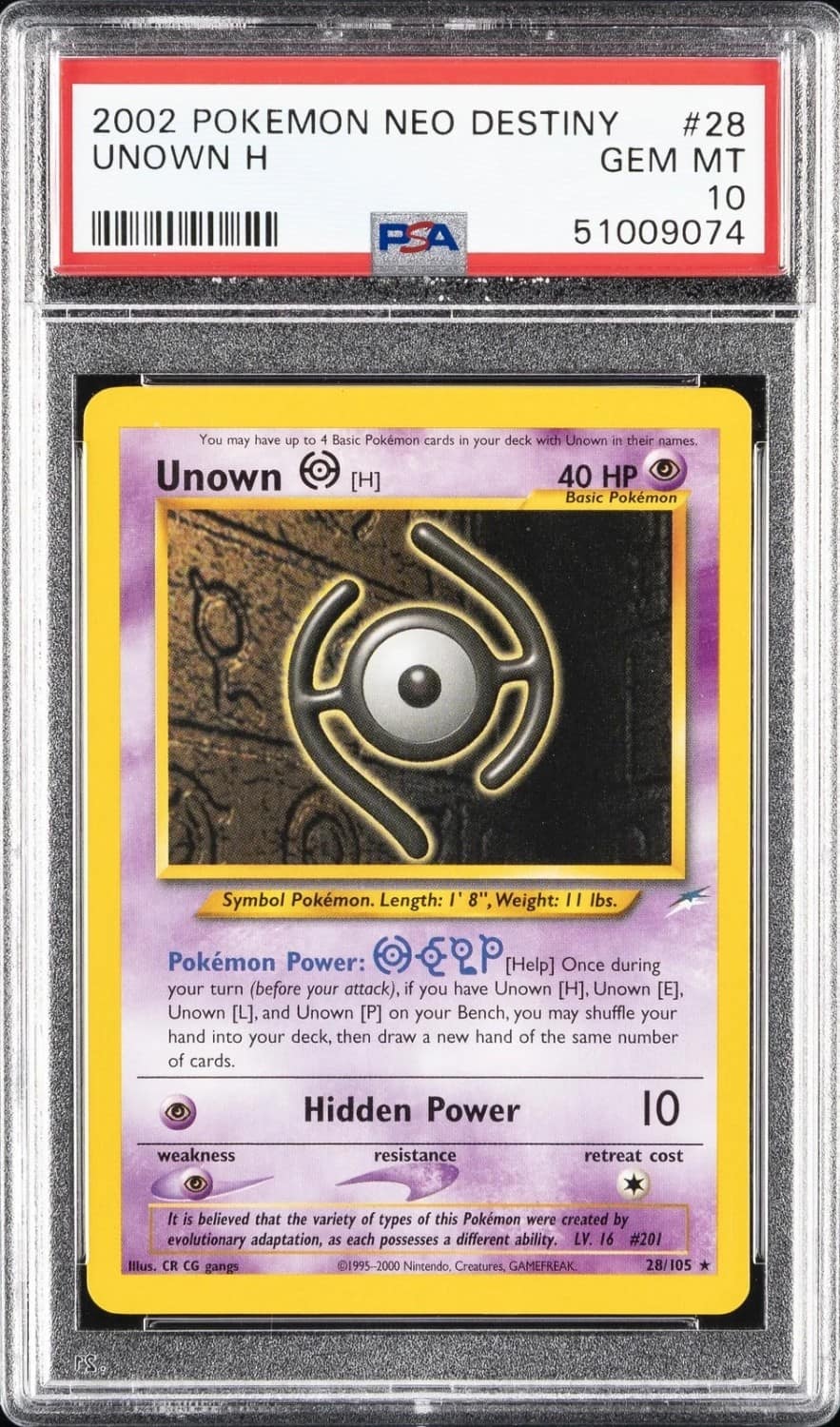 Unown H