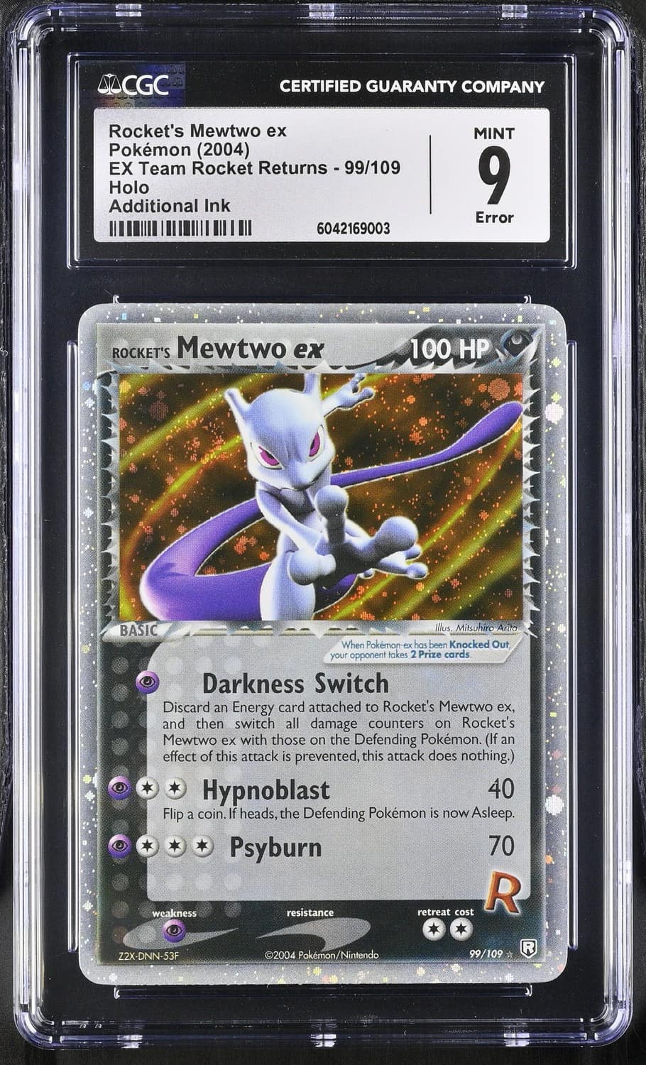 Rocket'S Mewtwo Ex