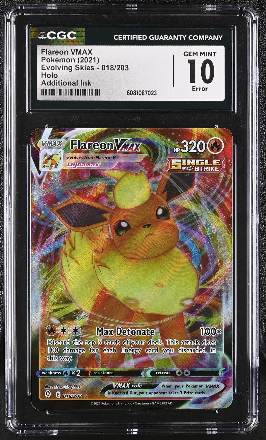 Flareon Vmax