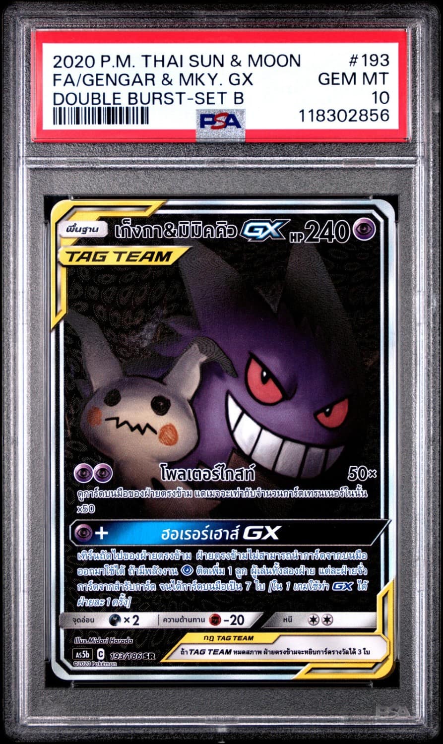 Gengar & Mewtwo Gx