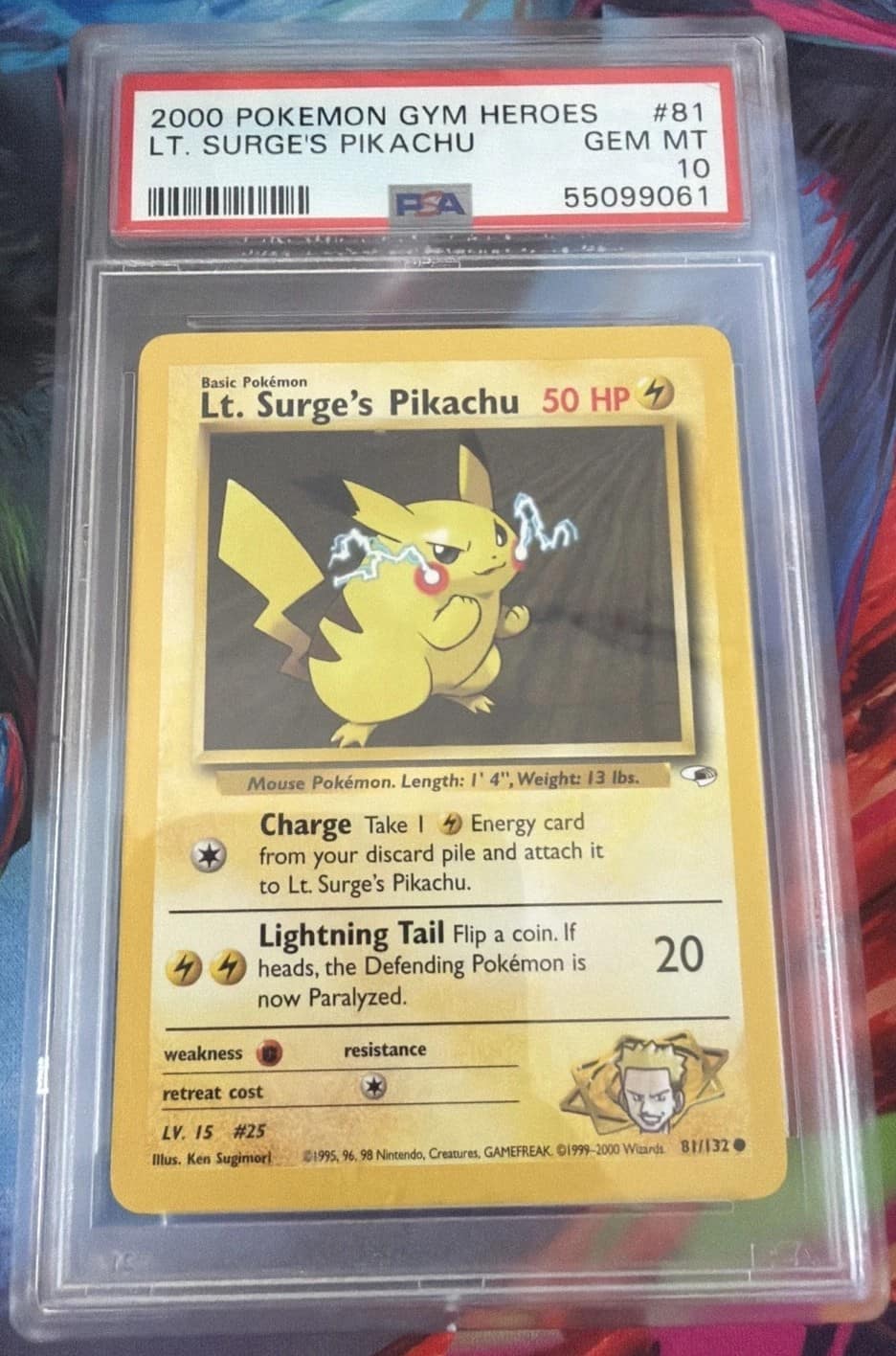 Lt. Surge'S Pikachu