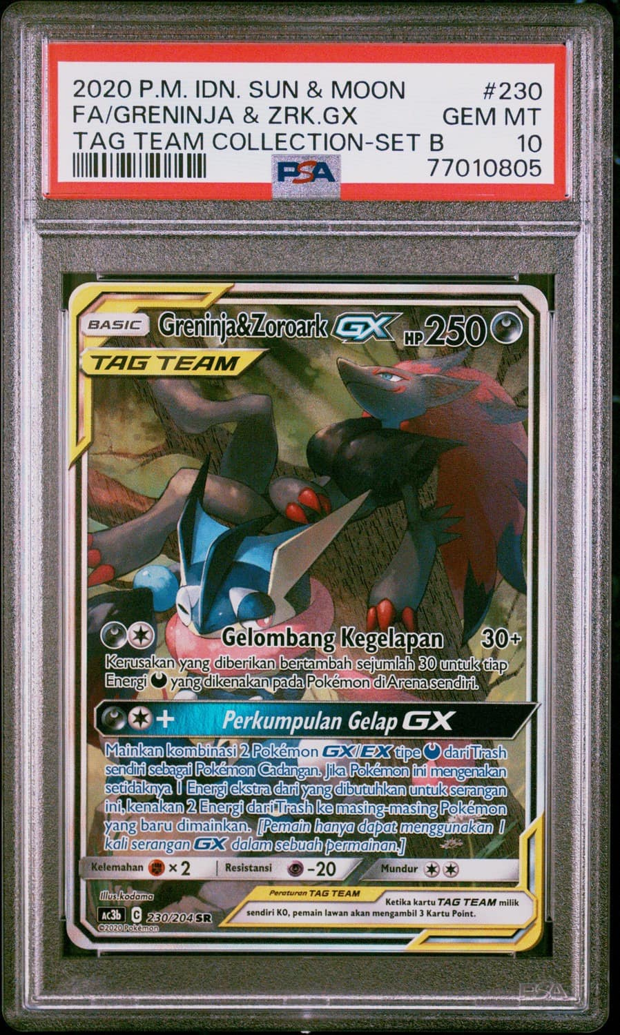 Fa/greninja & Zrk.gx