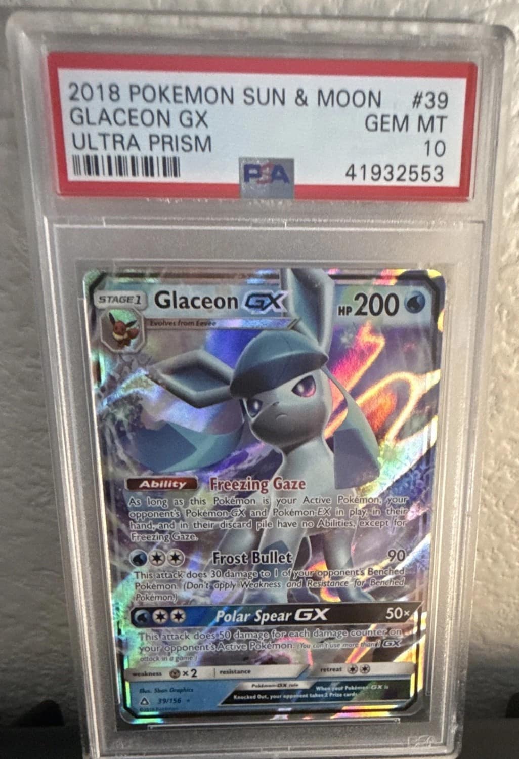 Glaceon Gx