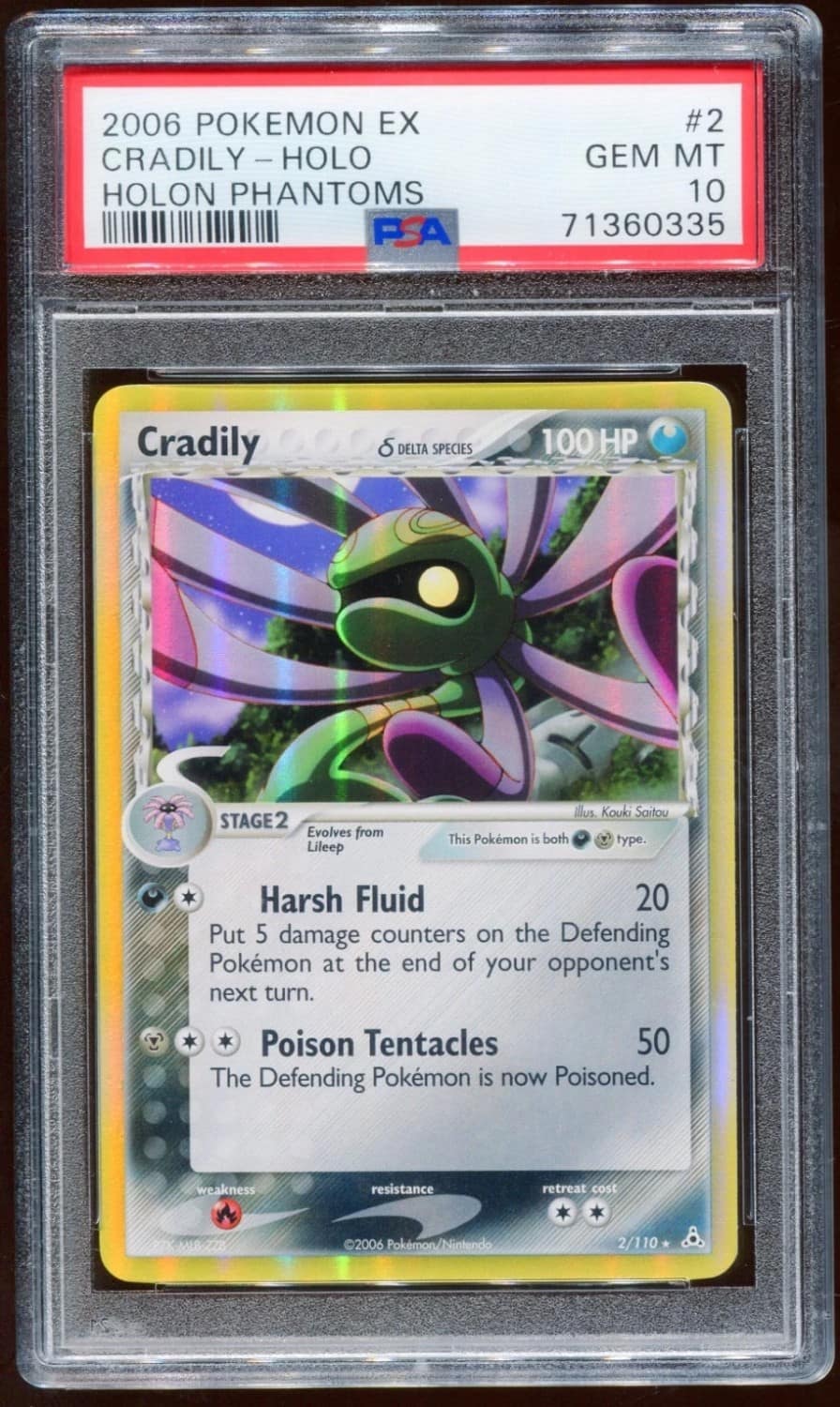 Cradily δ
