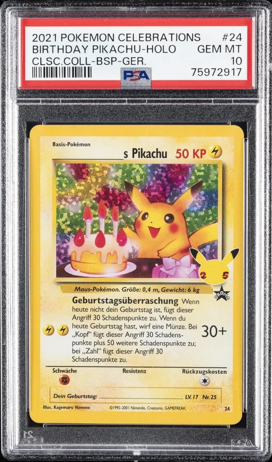 Birthday Pikachu