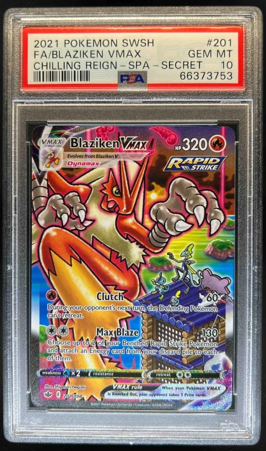 Blaziken Vmax