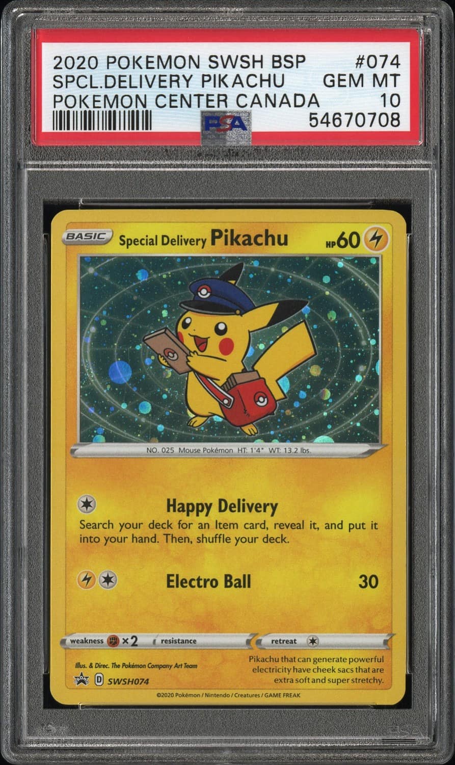 Special Delivery Pikachu