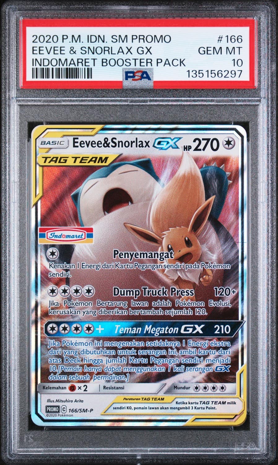Eevee & Snorlax Gx