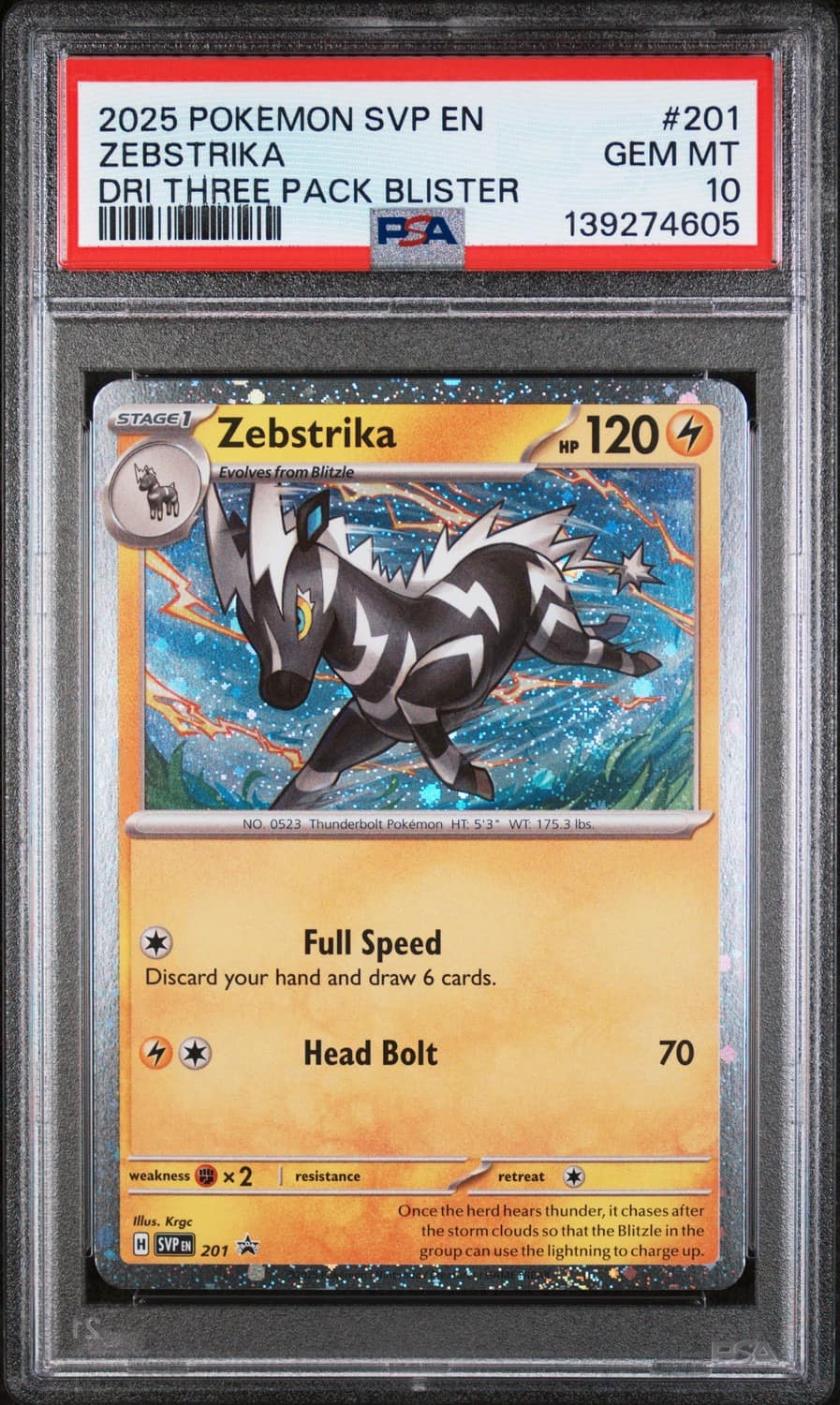 Zebstrika