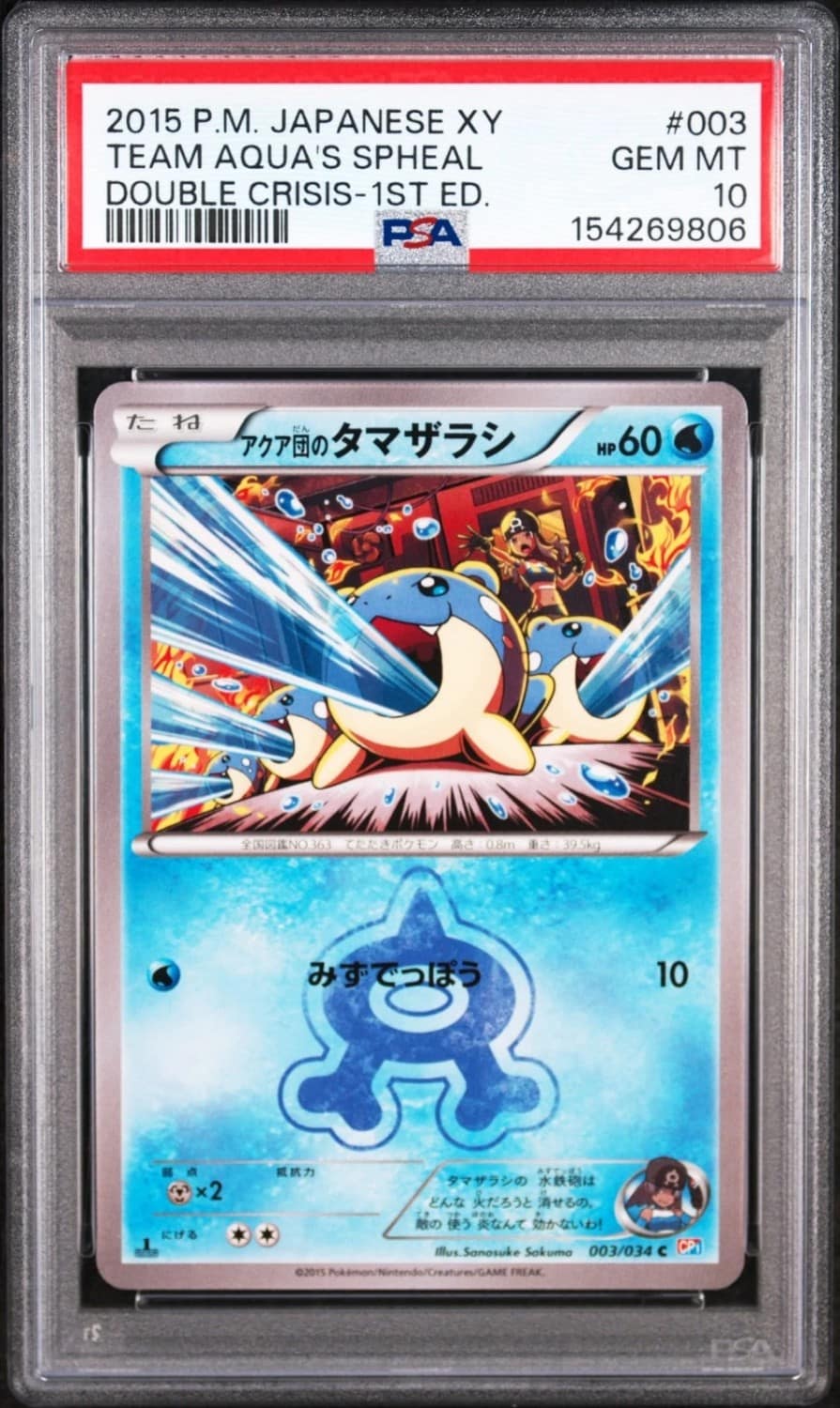 Team Aqua'S Spheal