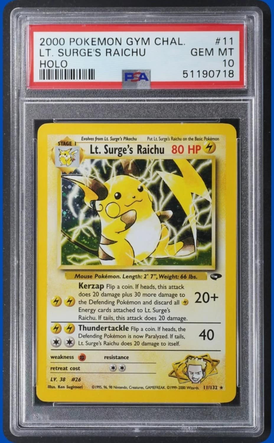 Lt. Surge'S Raichu