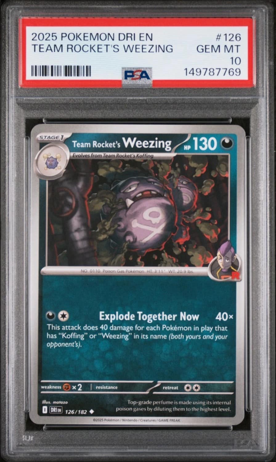 Team Rocket'S Weezing