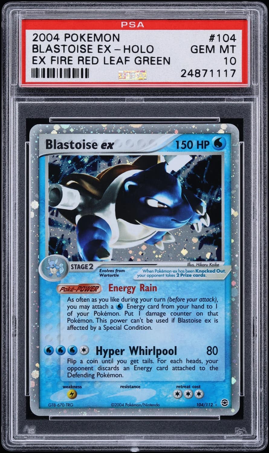 Blastoise Ex