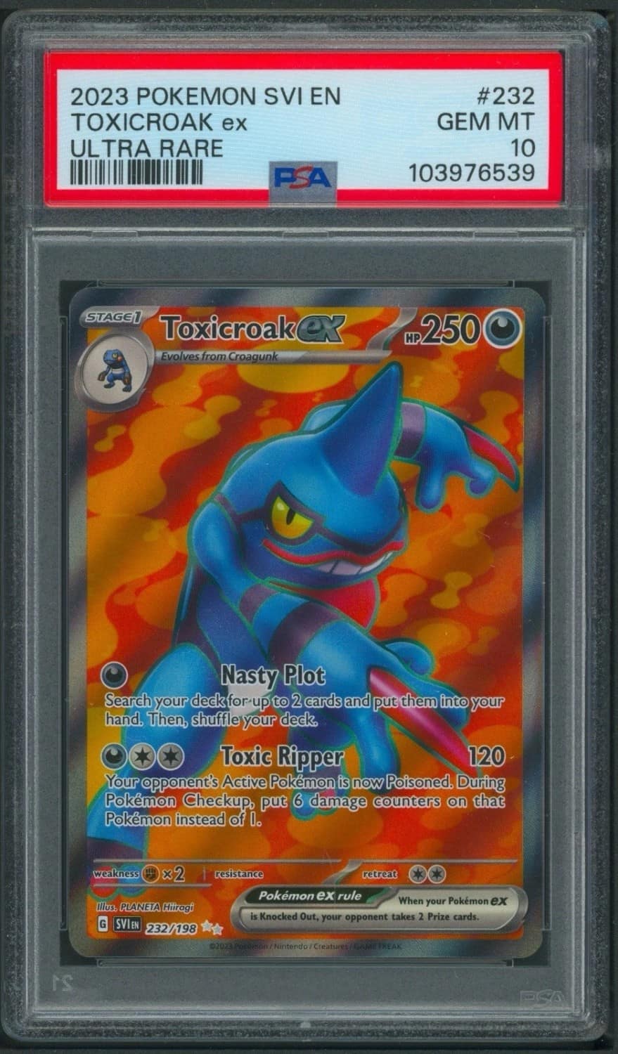 Toxicroak Ex