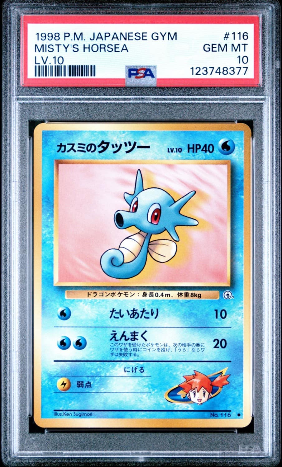 Misty'S Horsea