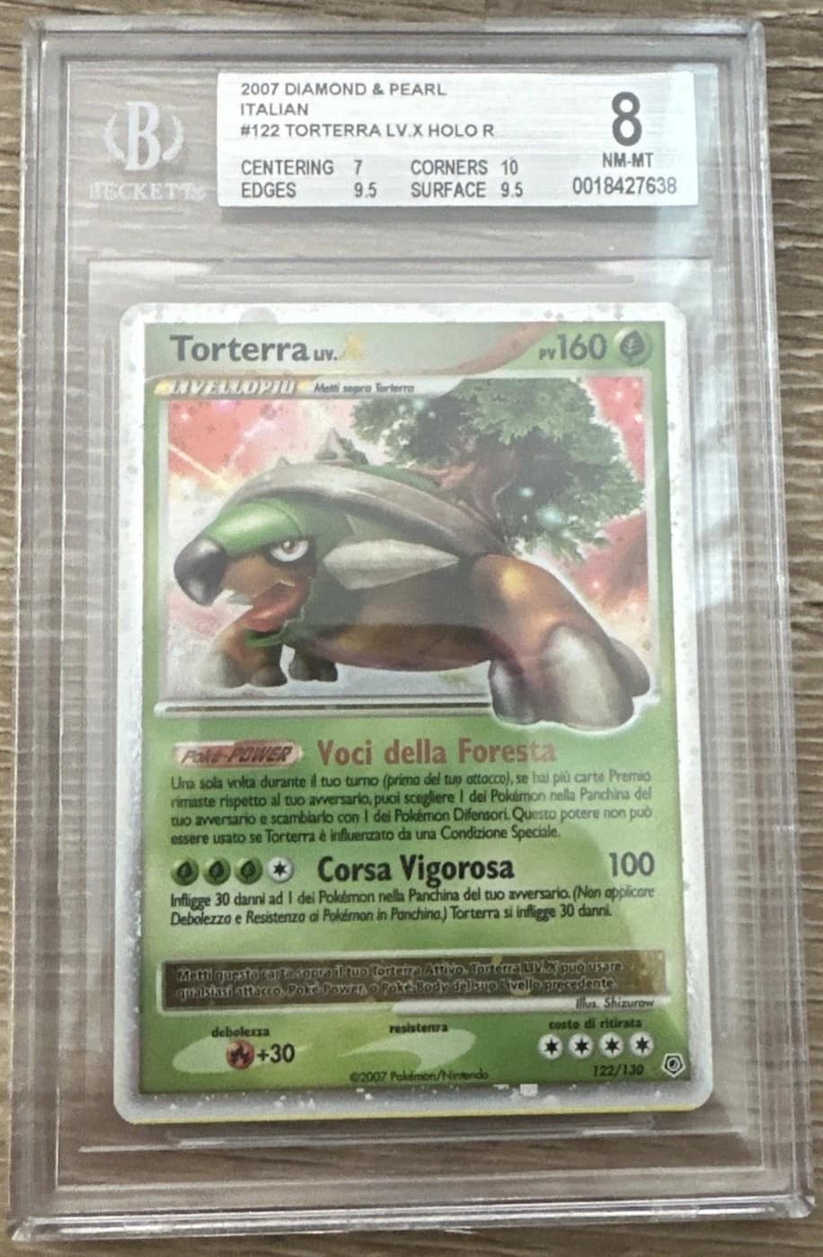 Torterra Lv.x Holo R