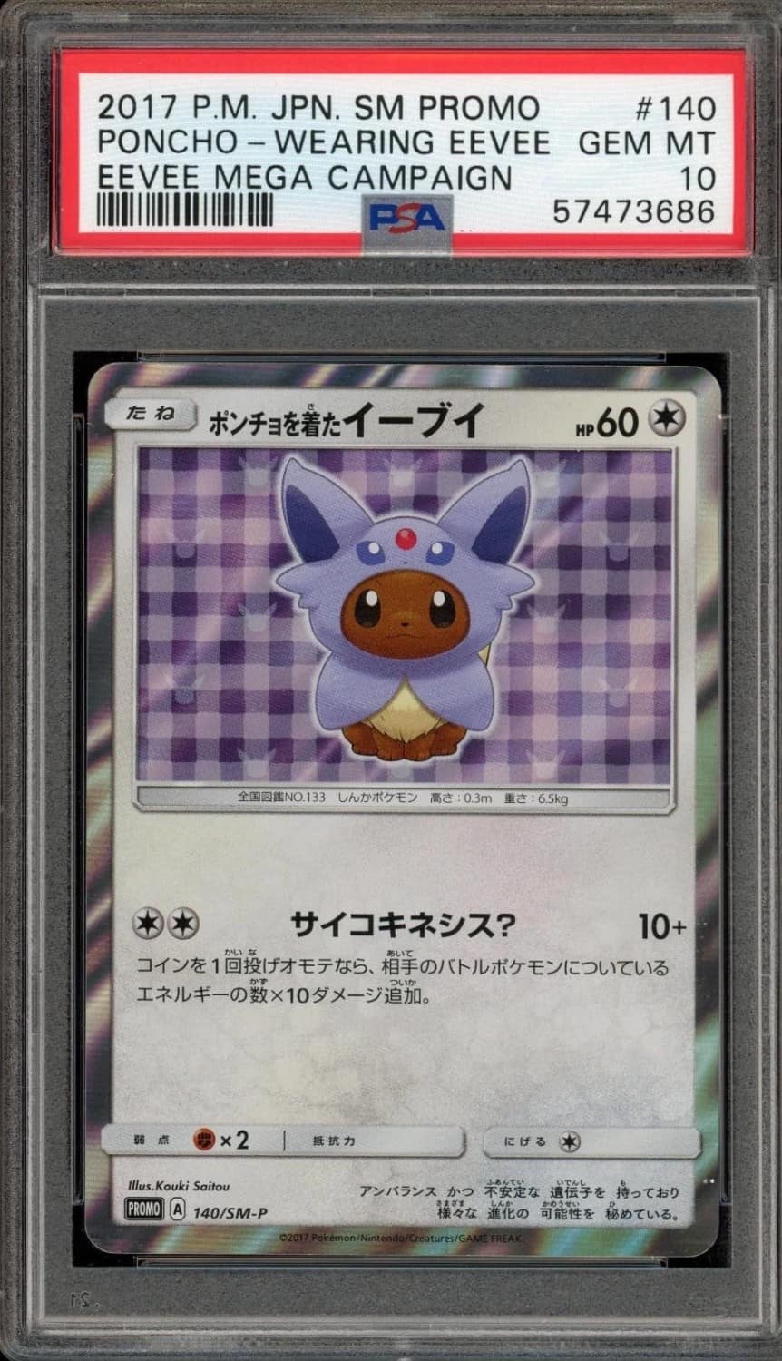 Poncho-Wearing Eevee
