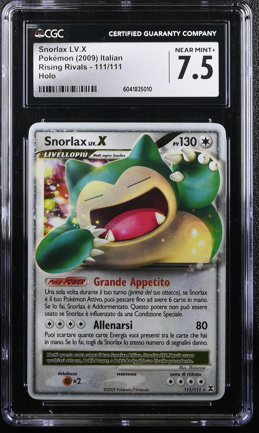 Snorlax Lv.x