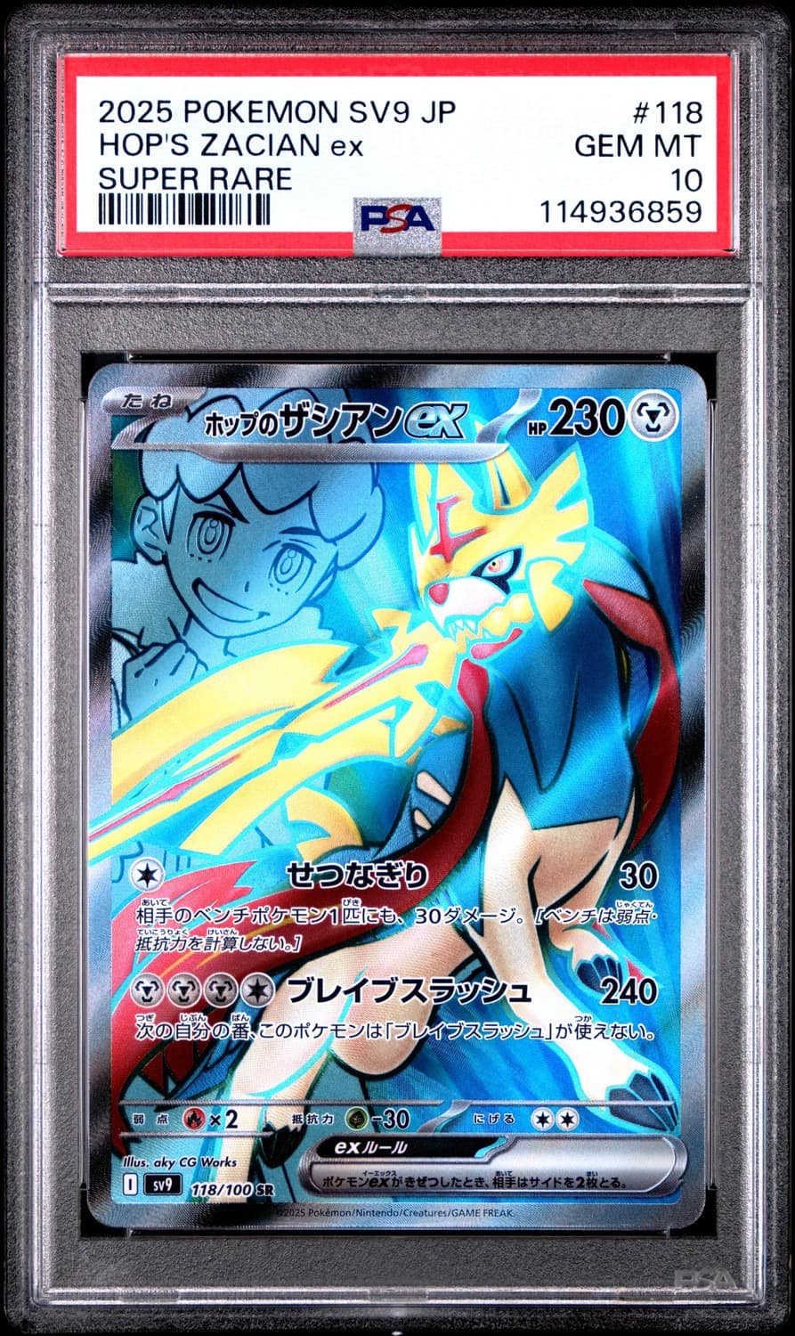 Hop'S Zacian Ex