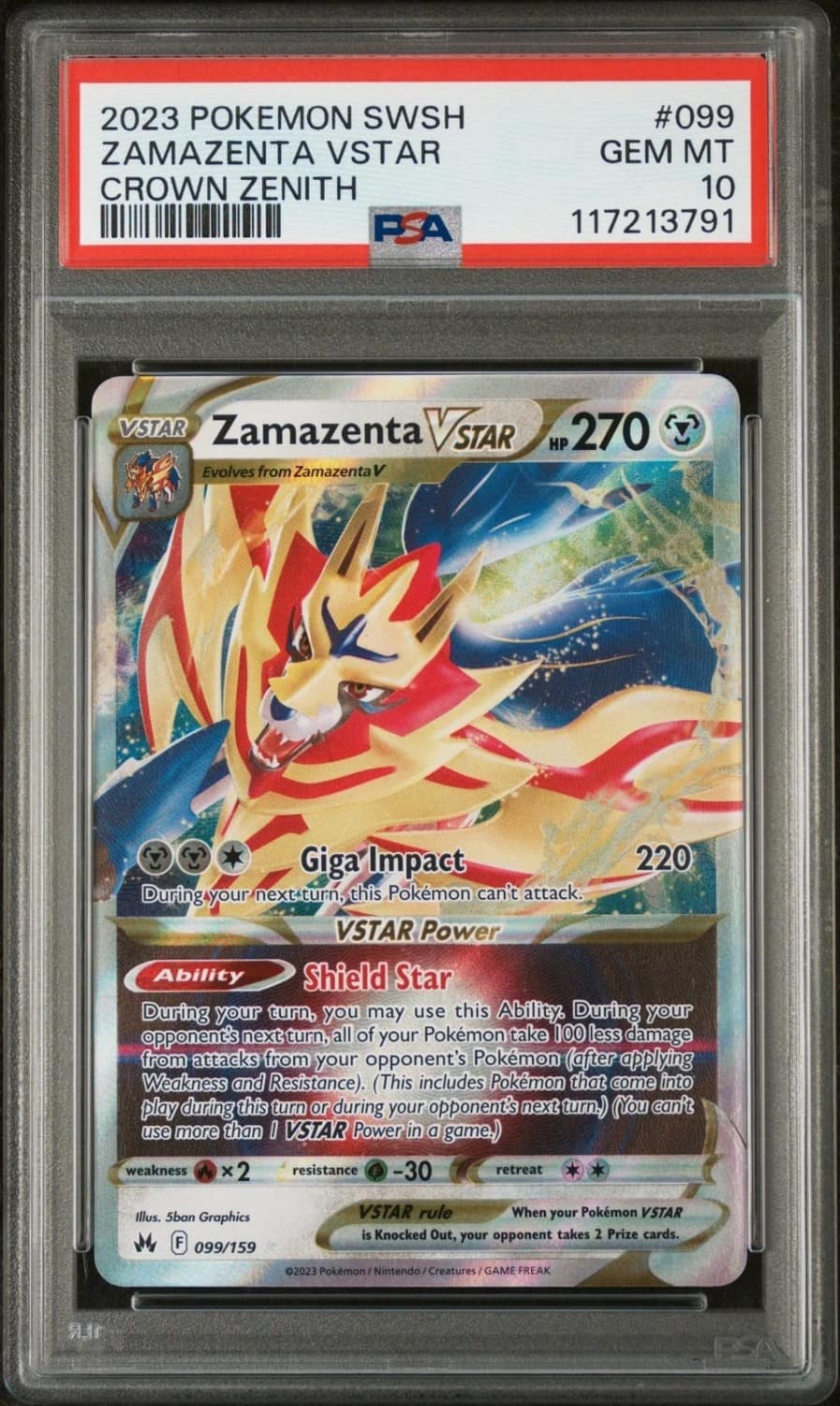 Zamazenta Vstar