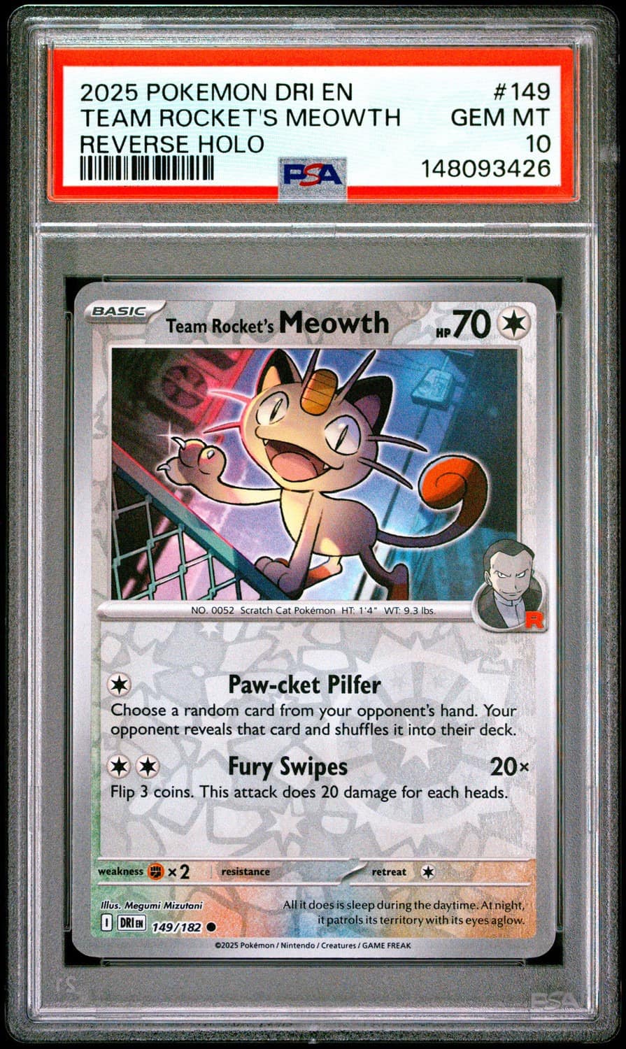 Team Rocket'S Meowth
