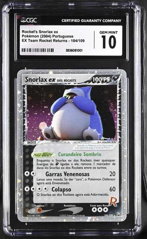 Rocket'S Snorlax Ex