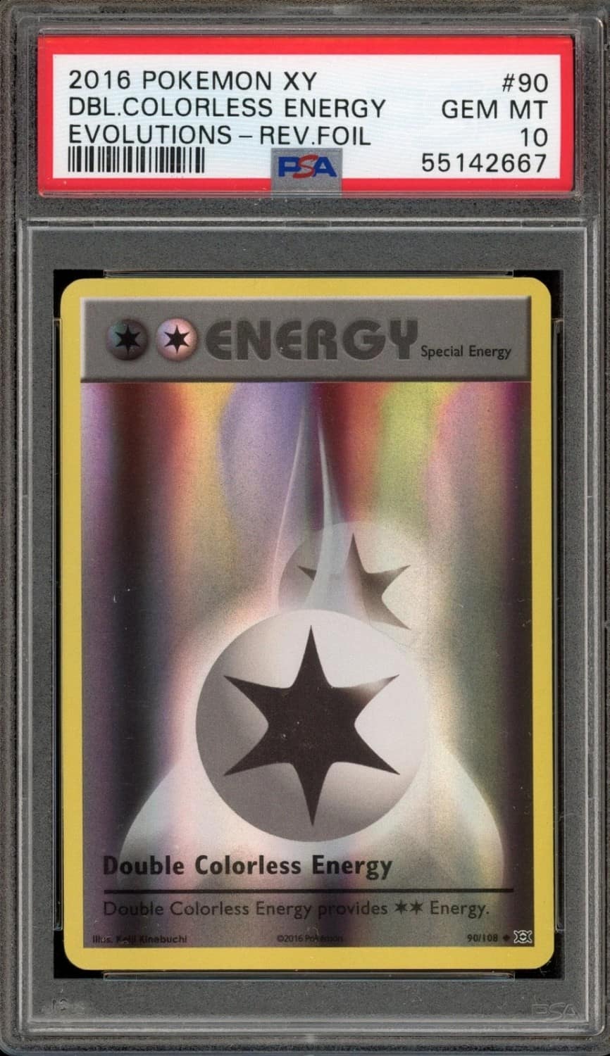 Double Colorless Energy