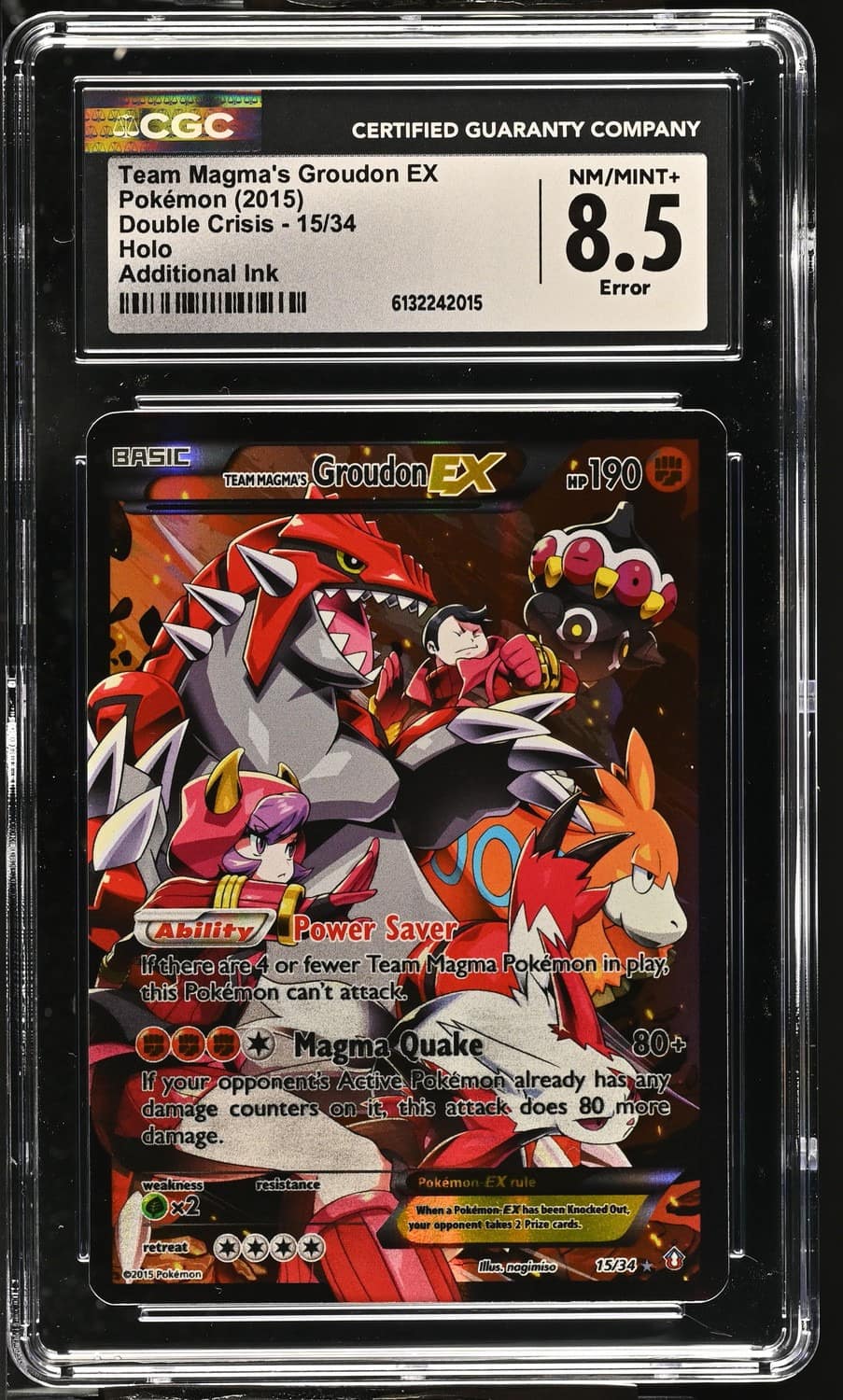 Team Magma'S Groudon Ex