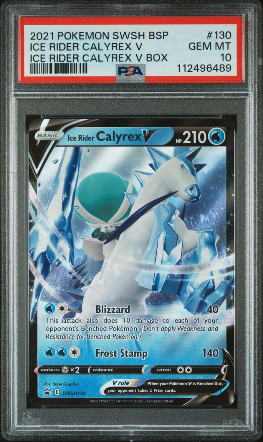 Ice Rider Calyrex V