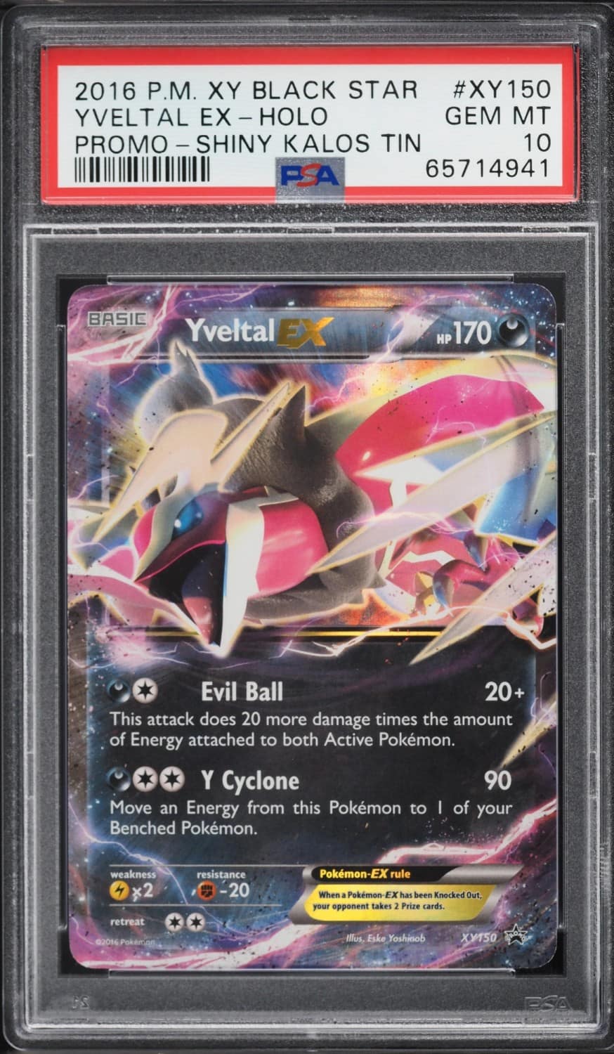 Yveltal Ex