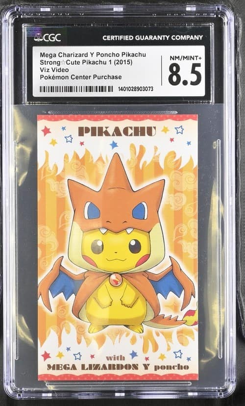 Mega Charizard Y Poncho Pikachu