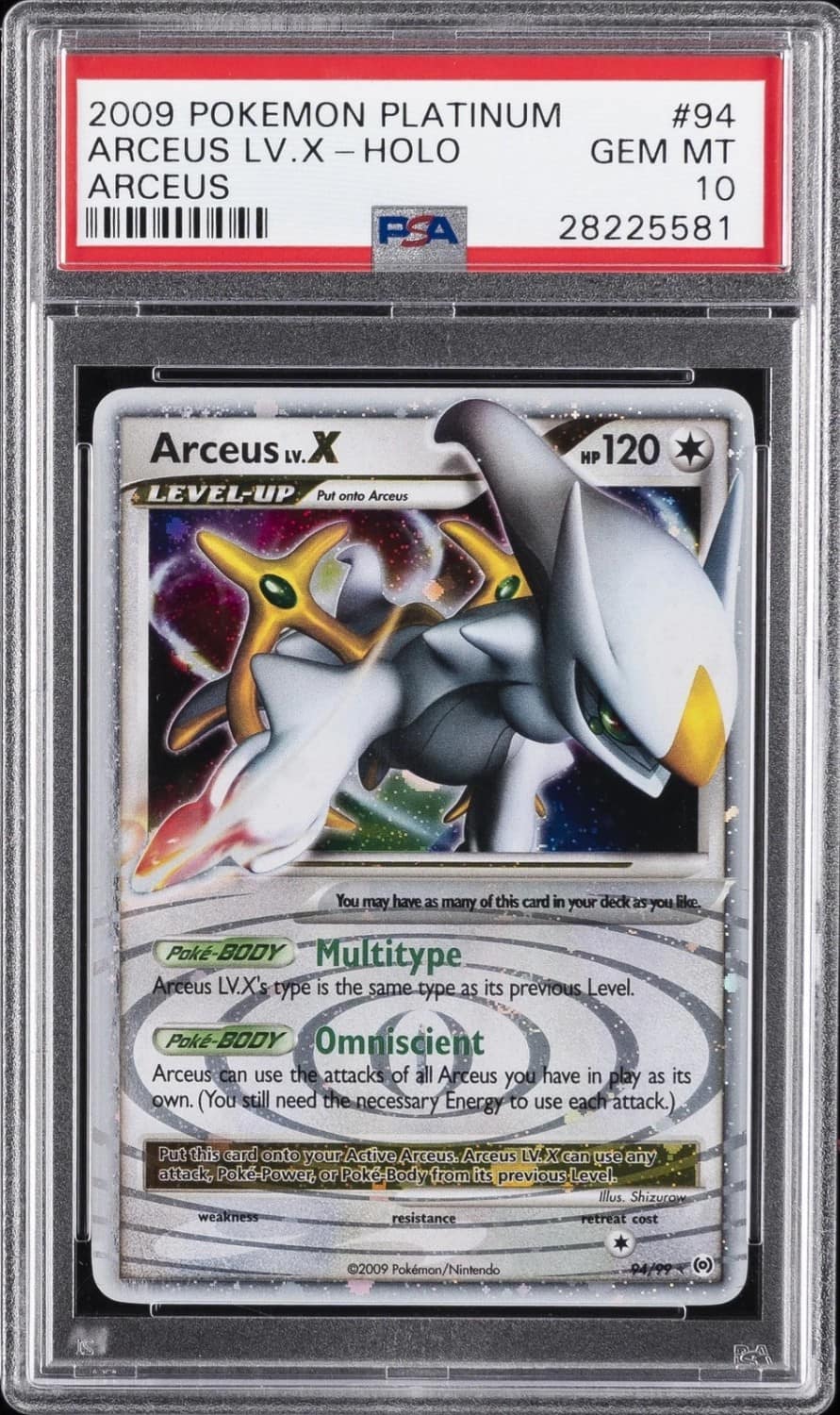 Arceus Lv.x