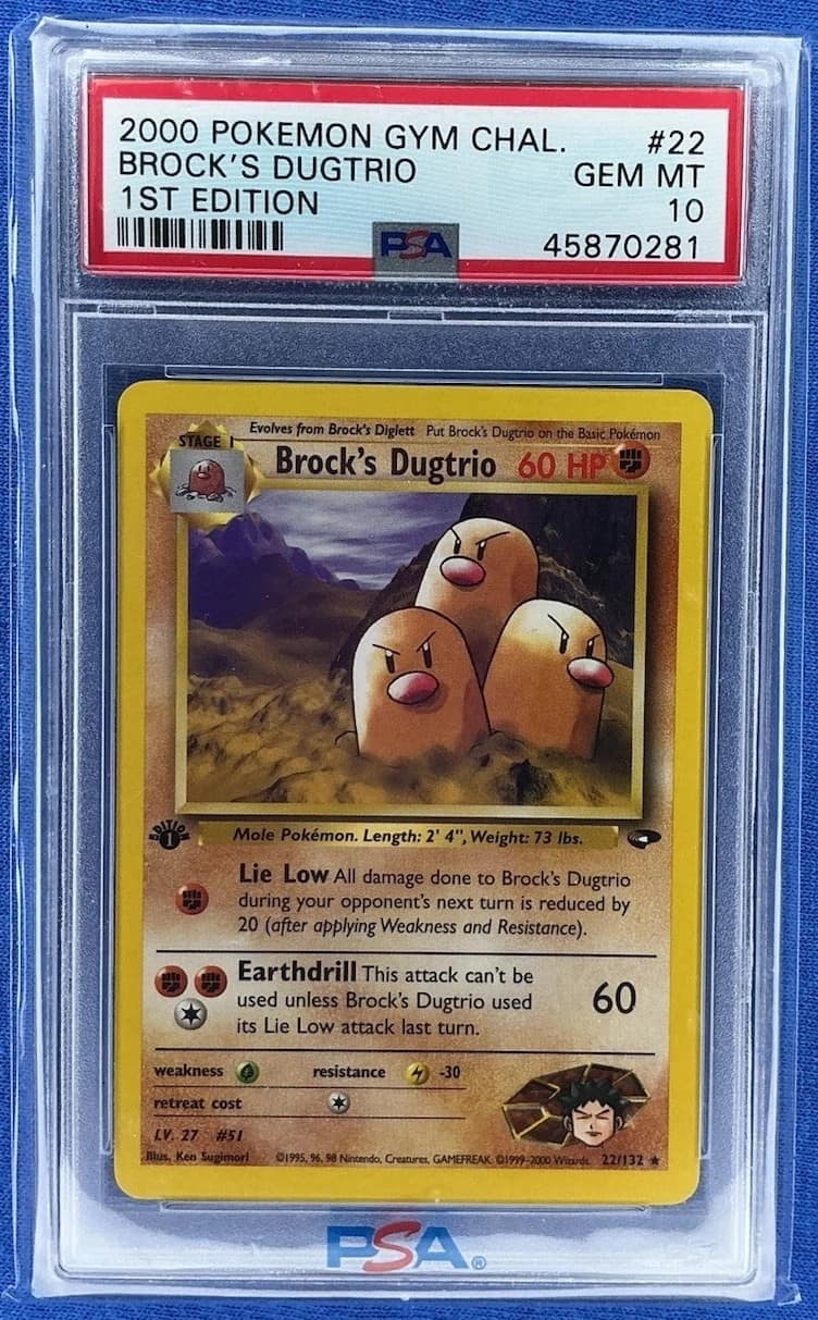 Brock'S Dugtrio