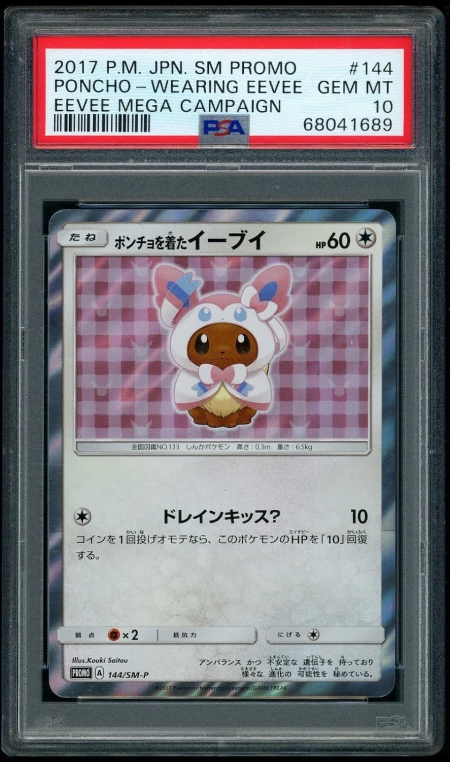 Poncho-Wearing Eevee
