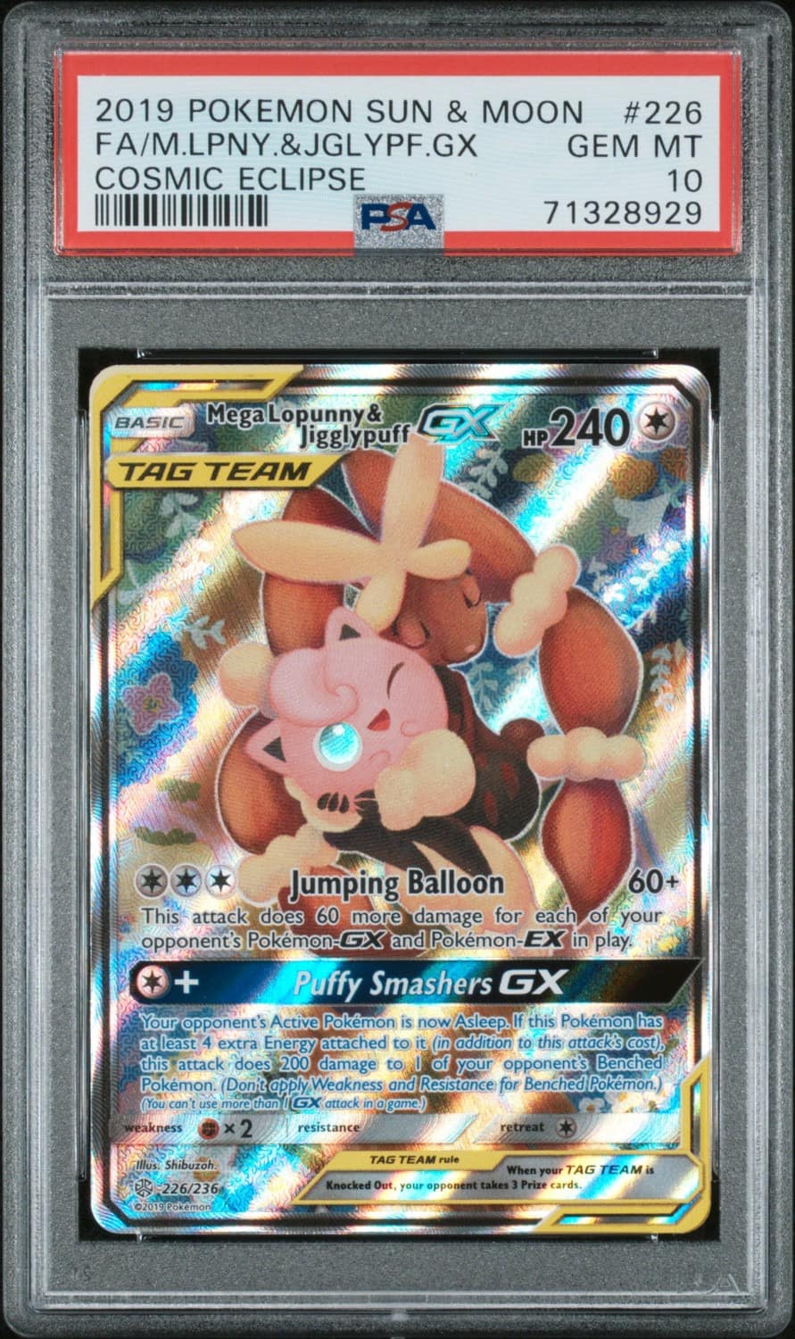 Mega Lopunny & Jigglypuff Gx