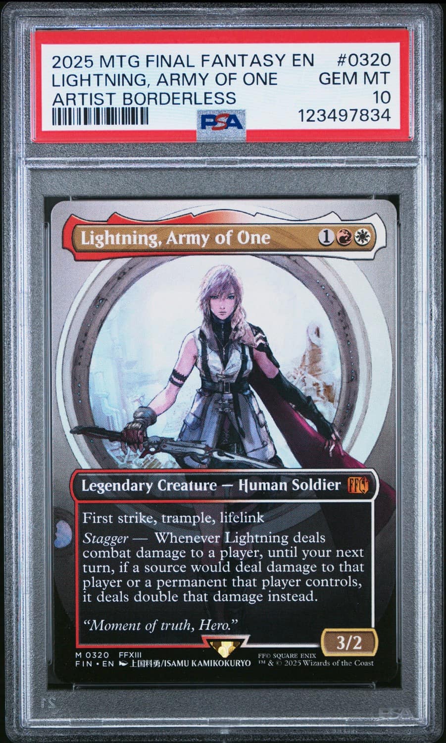 Lightning, Army Of One