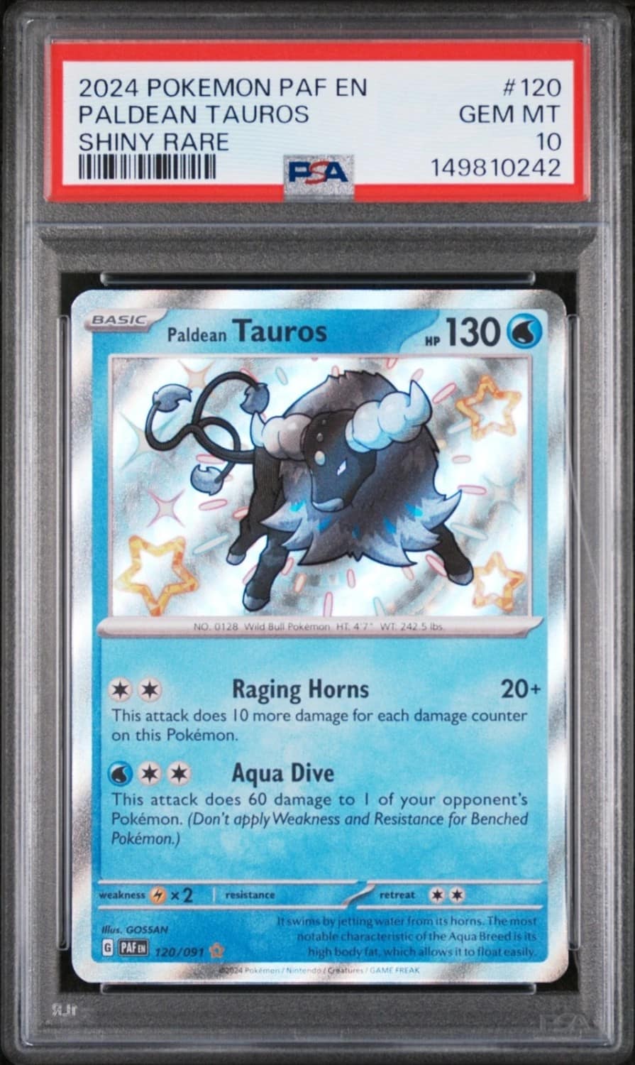 Paldean Tauros