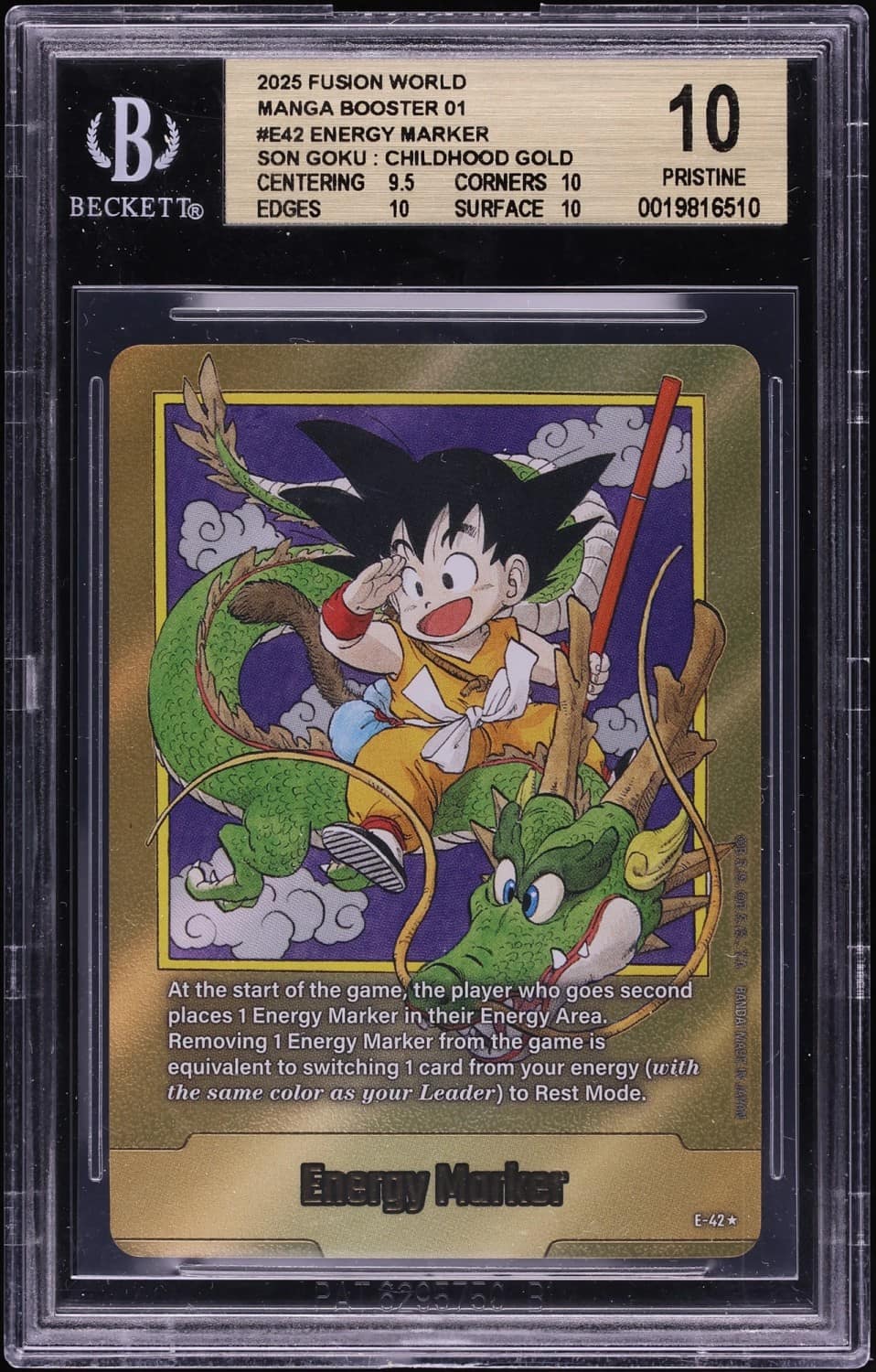 Energy Marker (son Goku : Childhood) Gold