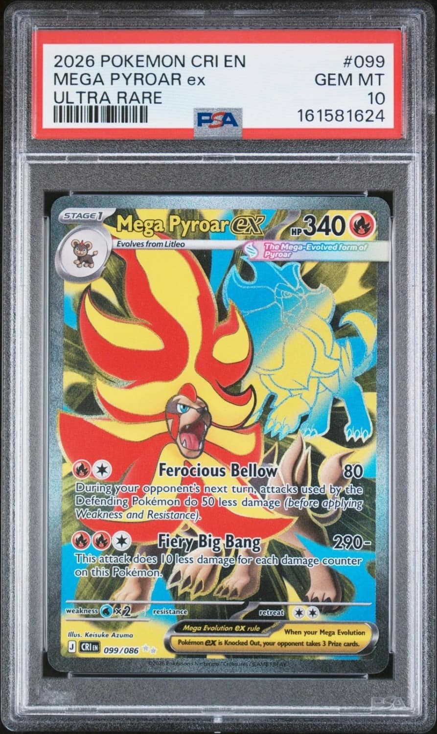 Mega Pyroar Ex